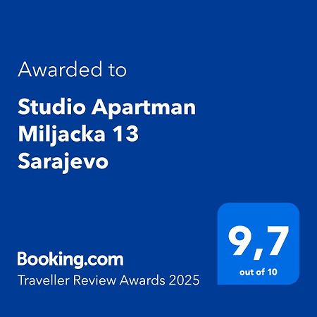 Studio Apartman Miljacka 13 سراييفو المظهر الخارجي الصورة