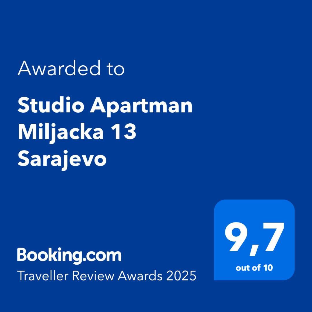 Studio Apartman Miljacka 13 سراييفو المظهر الخارجي الصورة
